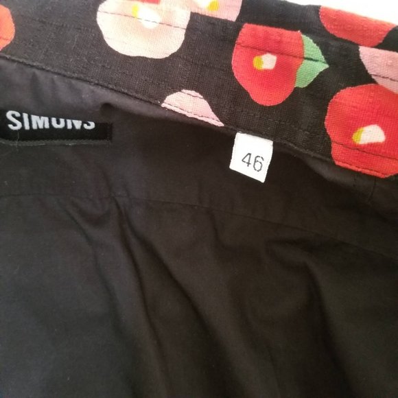 Raf Simons Floral Collar Shirt Size 46 Designer Preowned Collectible - Picture 7 of 7